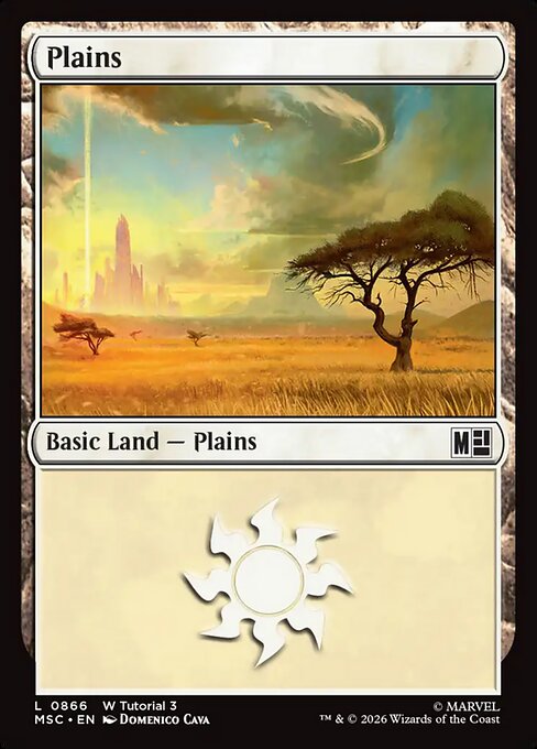 Plains from Marvel Super Heroes Commander