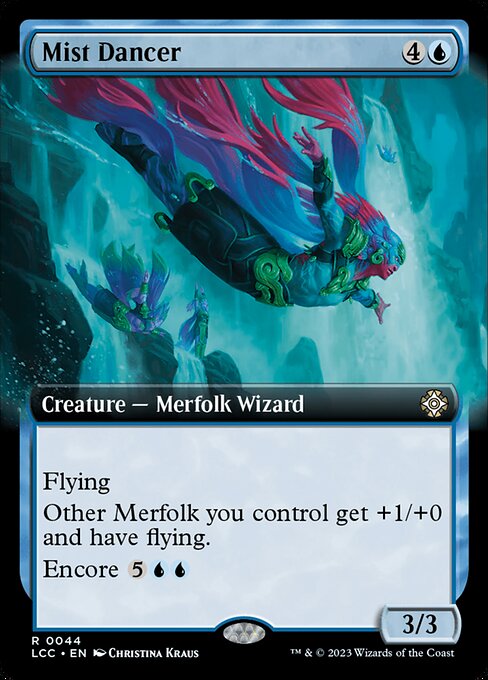 Mist Dancer highlighted card art