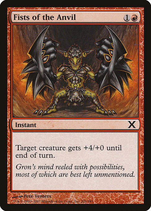 Fists of the Anvil highlighted card art