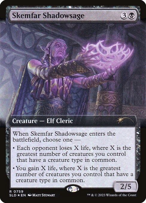 Skemfar Shadowsage from Secret Lair Drop