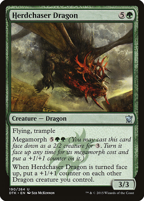 Herdchaser Dragon highlighted card art
