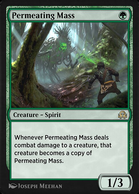Permeating Mass highlighted card art