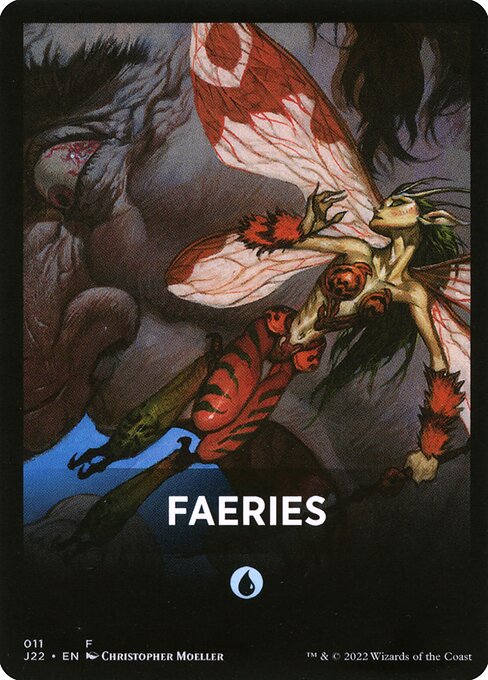 Faeries highlighted card art