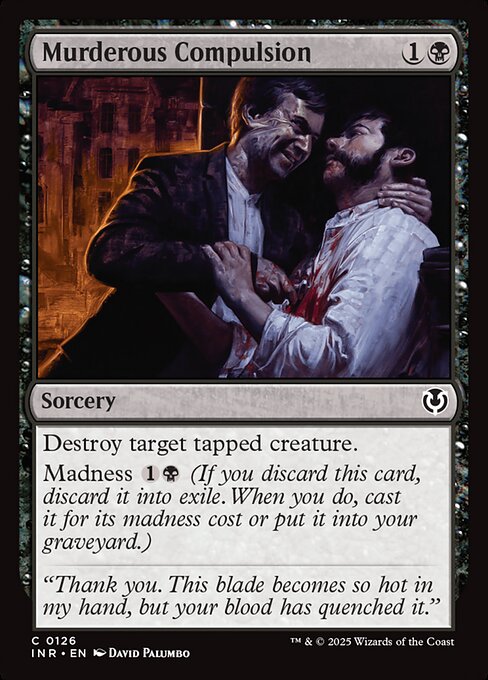 Murderous Compulsion highlighted card art