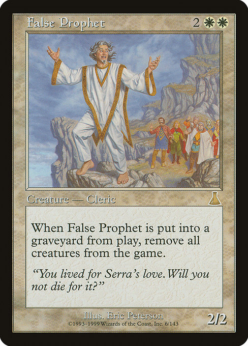 False Prophet from Urza's Destiny