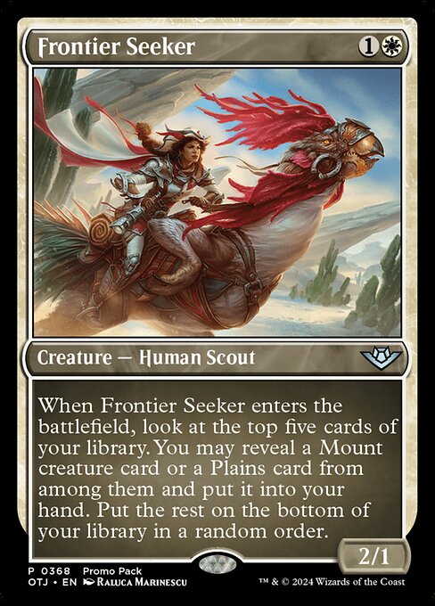 Frontier Seeker highlighted card art