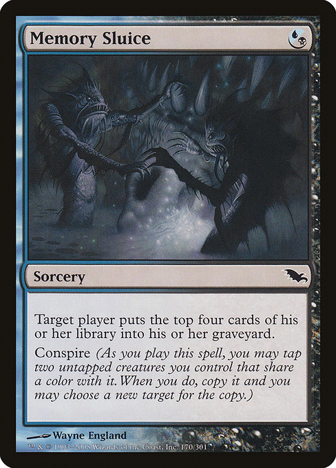 Memory Sluice highlighted card art