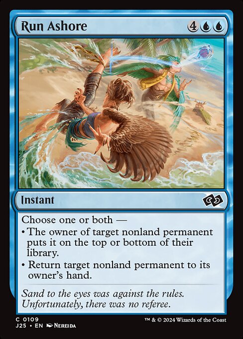 Run Ashore highlighted card art