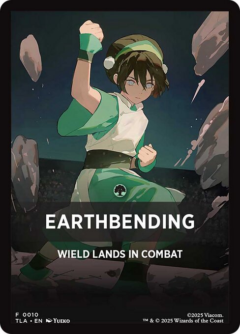 Earthbending highlighted card art