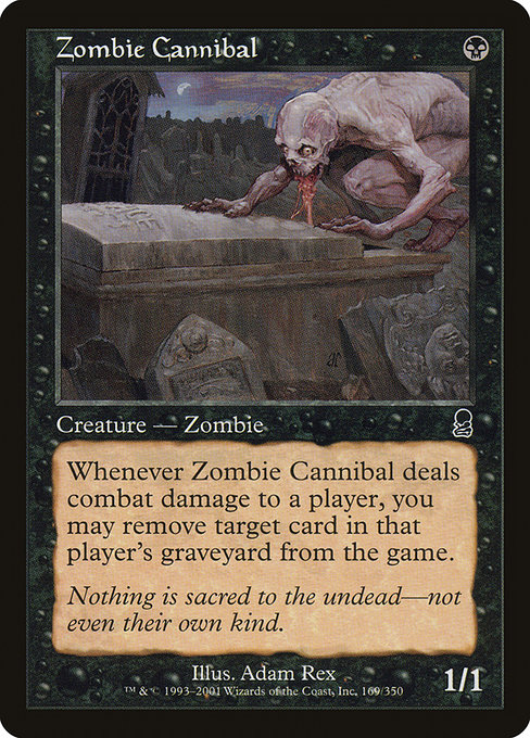 Zombie Cannibal highlighted card art