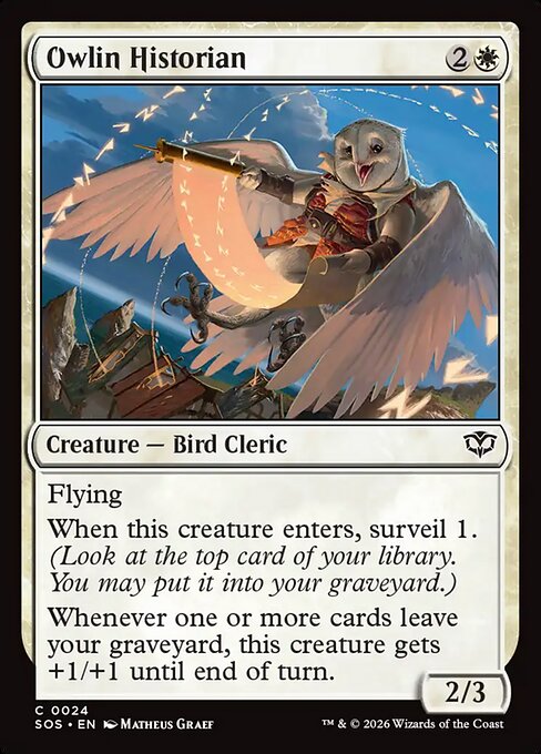 Owlin Historian from Secrets of Strixhaven