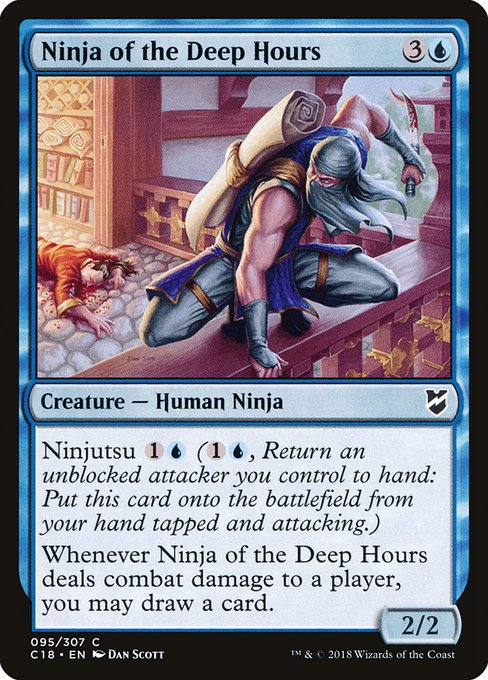 Ninja of the Deep Hours from Commander 2018