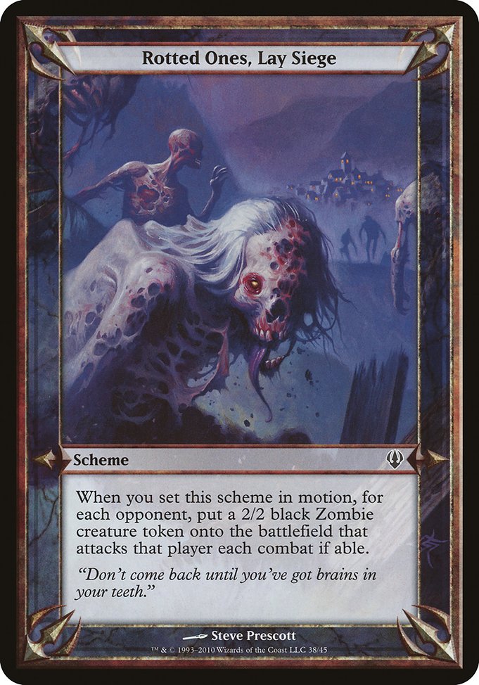 Rotted Ones, Lay Siege highlighted card art