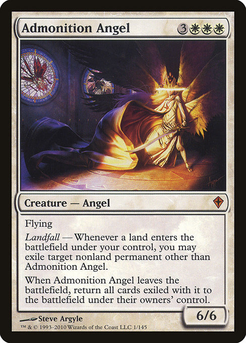Admonition Angel from Worldwake