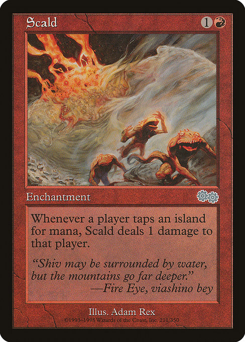 Scald from Urza's Saga