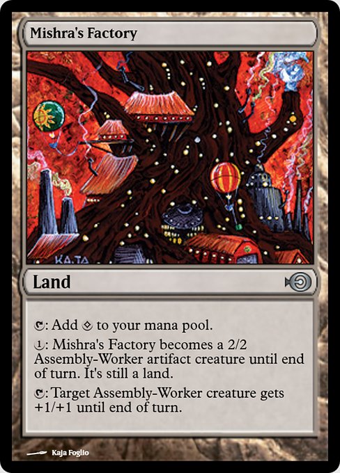 Mishra's Factory from Magic Online Promos