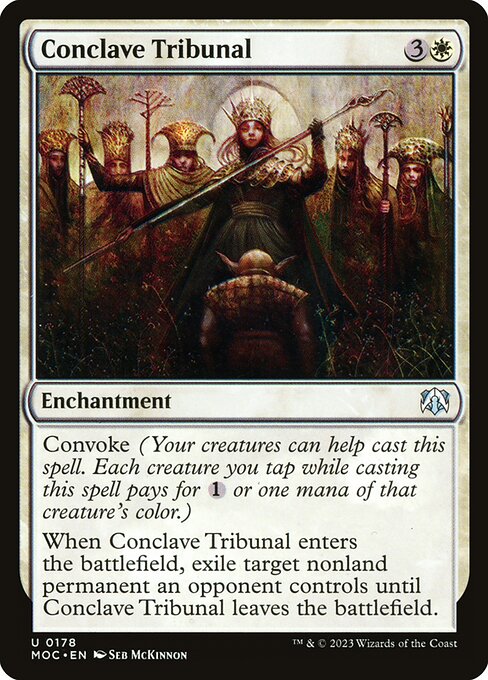 Conclave Tribunal from March of the Machine Commander