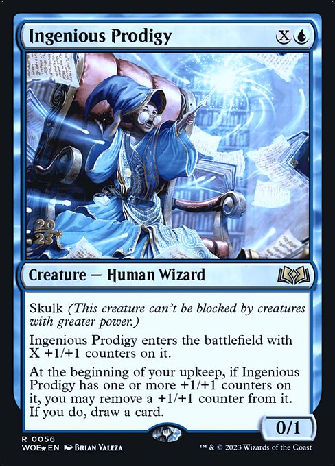 Ingenious Prodigy from Wilds of Eldraine Promos
