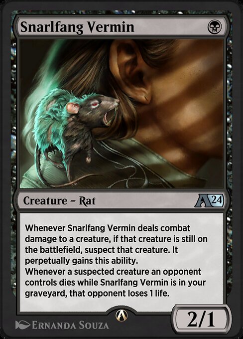 Snarlfang Vermin highlighted card art