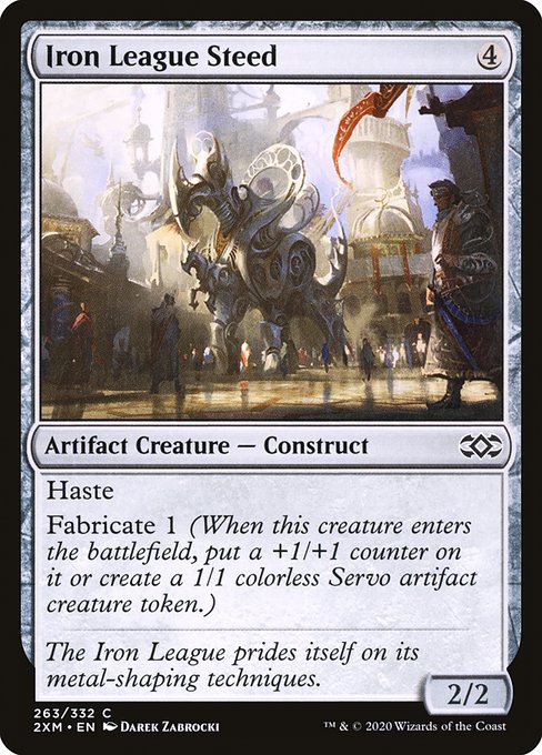 Iron League Steed highlighted card art