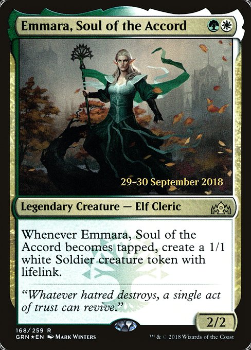Emmara, Soul of the Accord from Guilds of Ravnica Promos