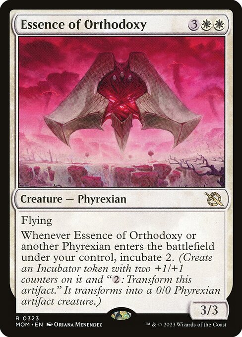 Essence of Orthodoxy highlighted card art
