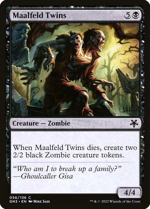 Maalfeld Twins from Game Night: Free-for-All