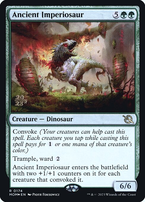 Ancient Imperiosaur highlighted card art
