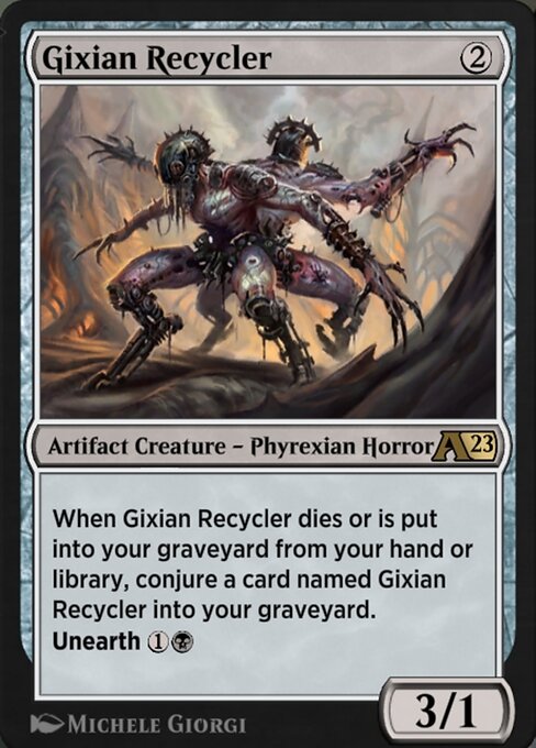 Gixian Recycler highlighted card art