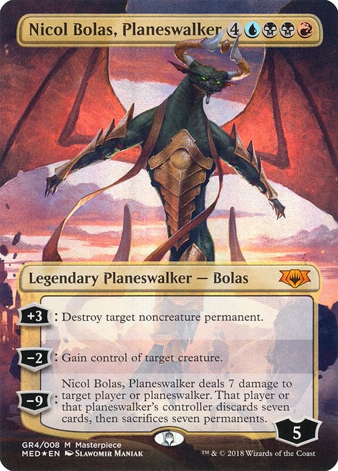 Nicol Bolas, Planeswalker from Mythic Edition
