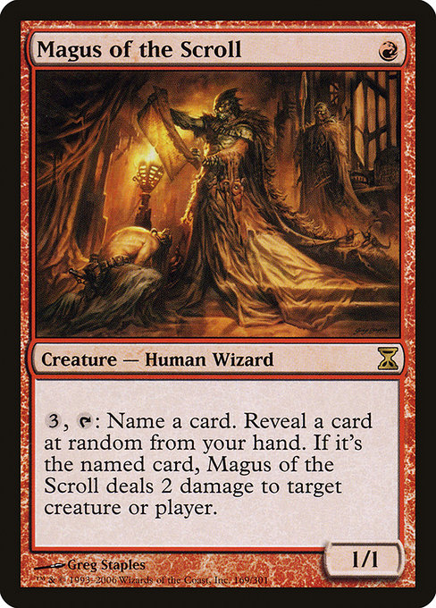 Magus of the Scroll highlighted card art