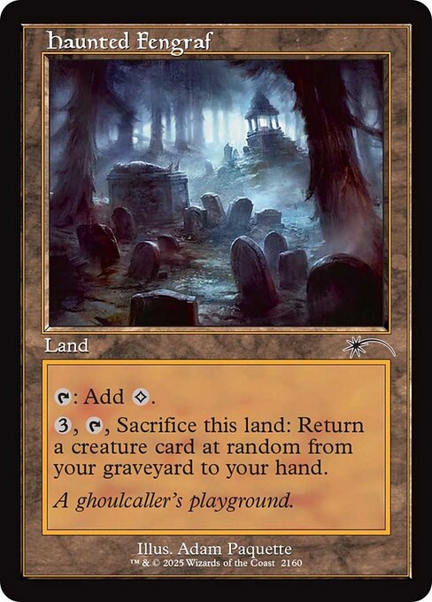 Haunted Fengraf highlighted card art