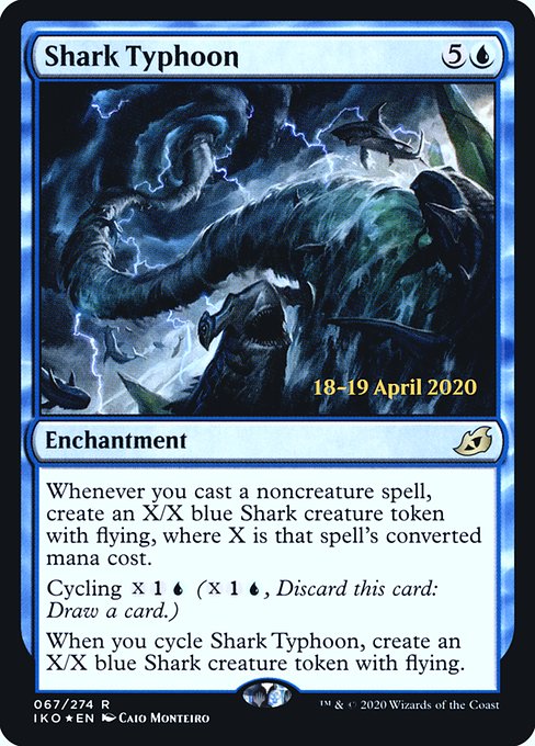 Shark Typhoon from Ikoria: Lair of Behemoths Promos