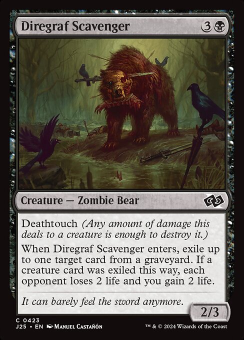 Diregraf Scavenger highlighted card art