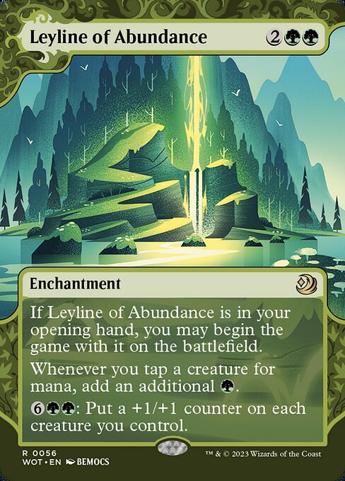 Leyline of Abundance highlighted card art