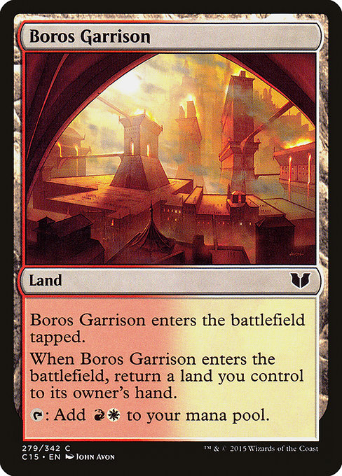 Boros Garrison from Commander 2015