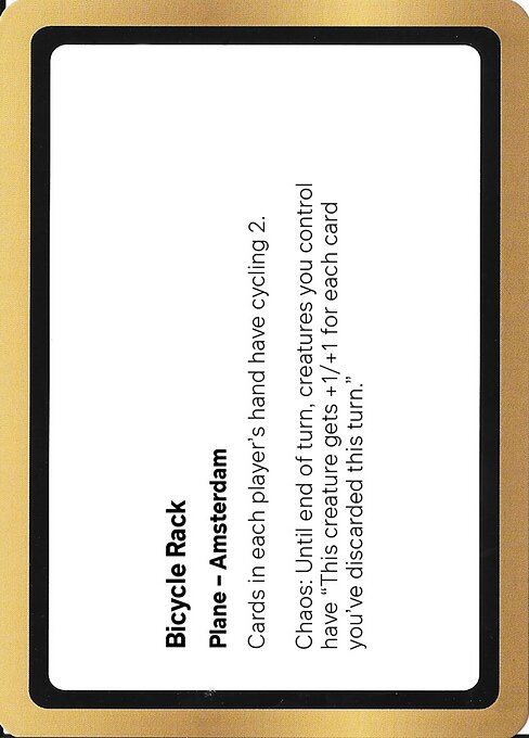 Bicycle Rack highlighted card art