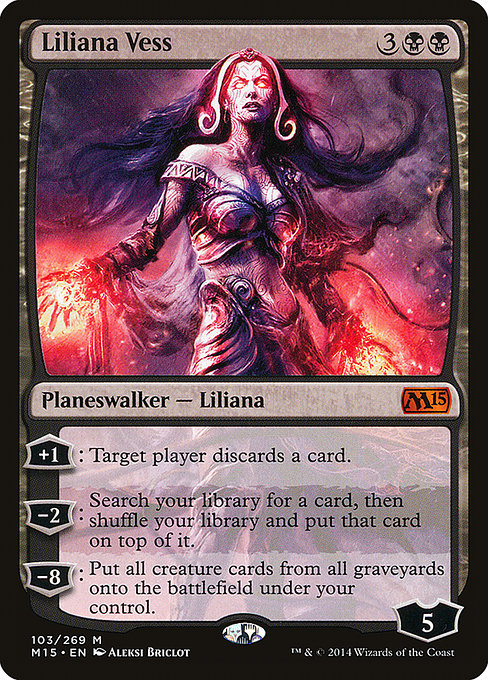 Liliana Vess from Magic 2015