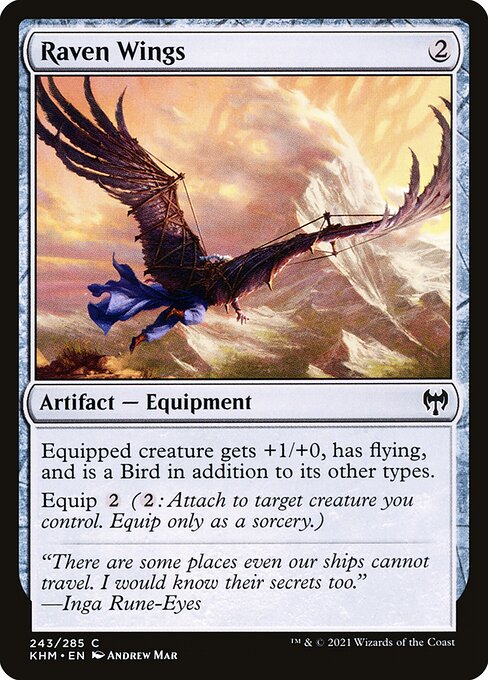Raven Wings highlighted card art