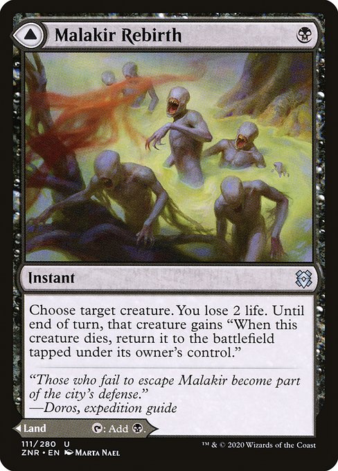 Malakir Rebirth // Malakir Mire from Zendikar Rising