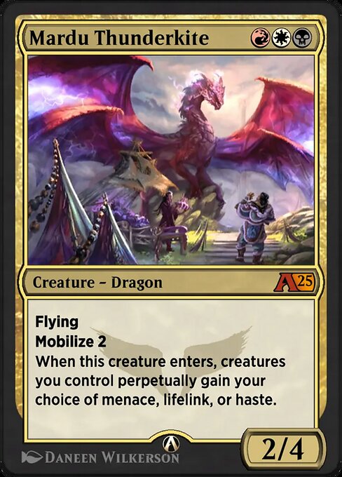 Mardu Thunderkite highlighted card art
