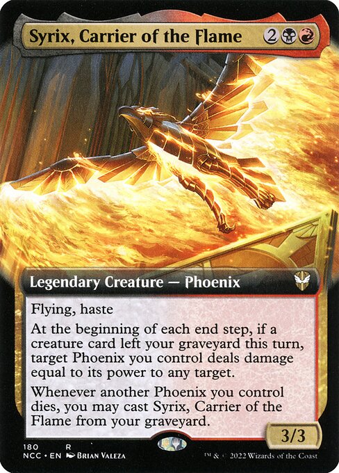 Syrix, Carrier of the Flame from New Capenna Commander