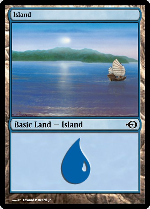 Island from Magic Online Promos