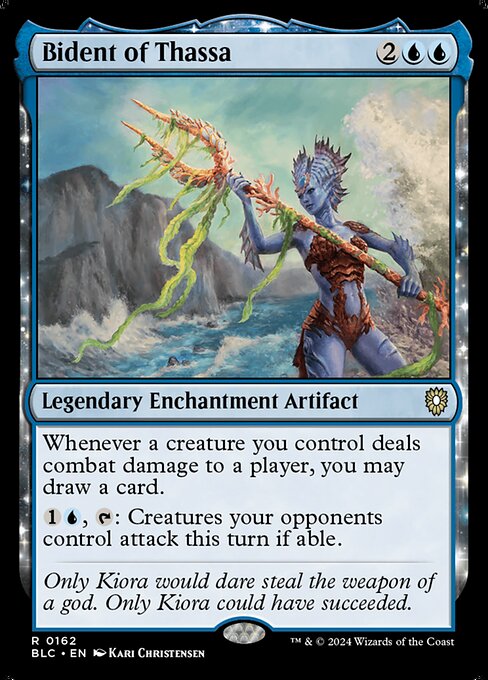 Bident of Thassa from Bloomburrow Commander