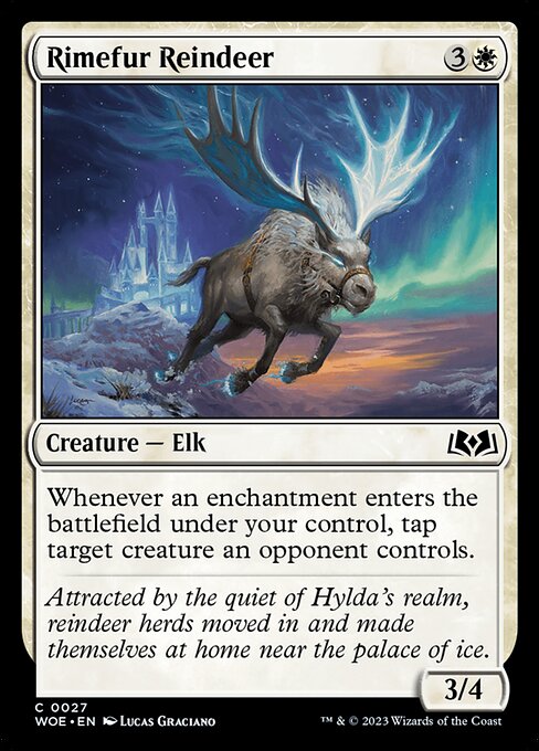 Rimefur Reindeer highlighted card art