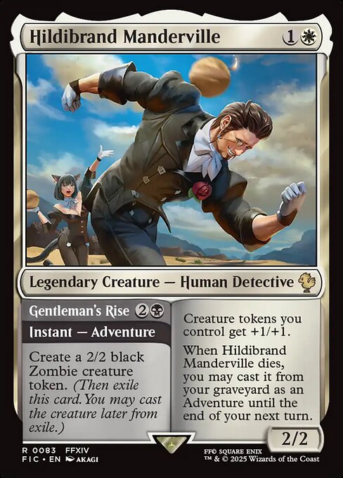 Hildibrand Manderville // Gentleman's Rise highlighted card art