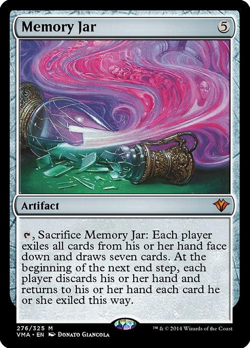 Memory Jar from Vintage Masters