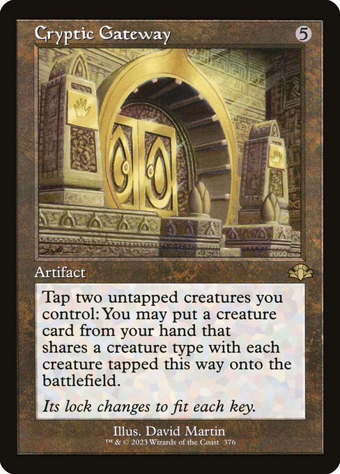 Cryptic Gateway highlighted card art