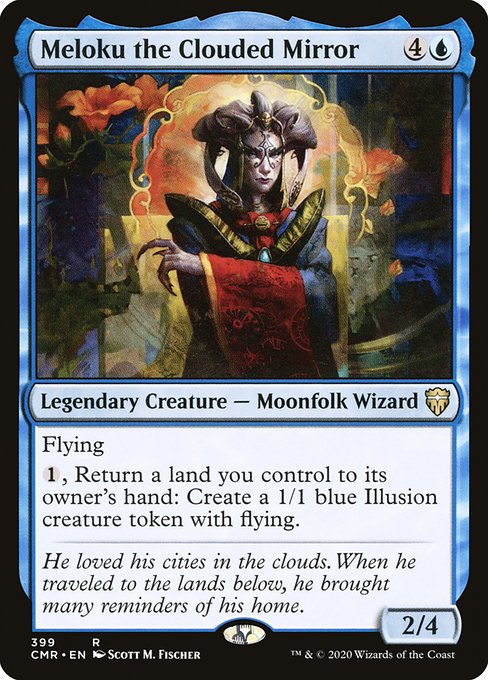 Meloku the Clouded Mirror highlighted card art