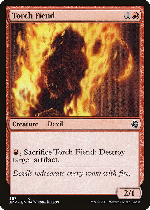 Torch Fiend highlighted card art